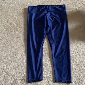 Rebecca Metallic Navy Leggings by Whisper